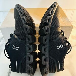 On Running Black Athletic Shoes